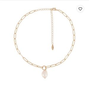 NWT Revolve Ettika Pearl Pendant Necklace